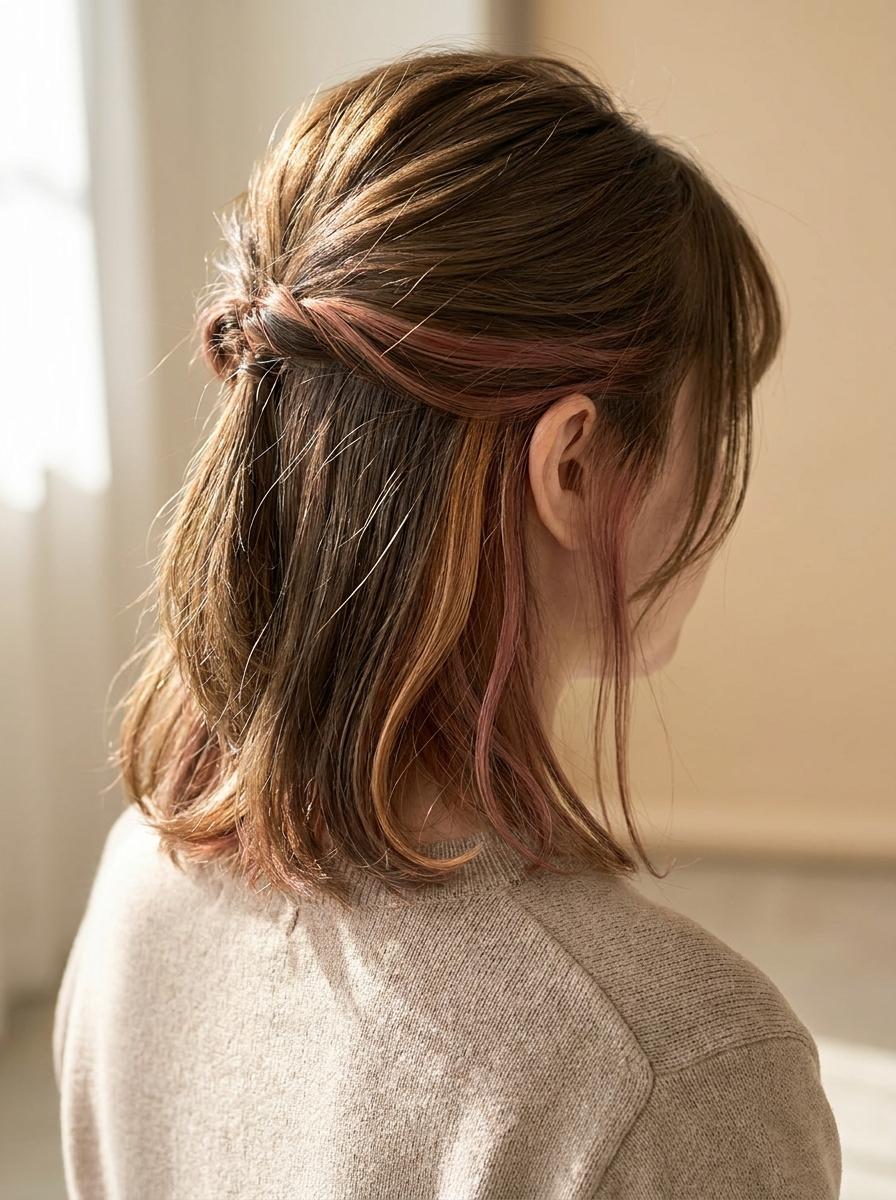 Dezentes Peekaboo Hair - Peekaboo Hair Idee